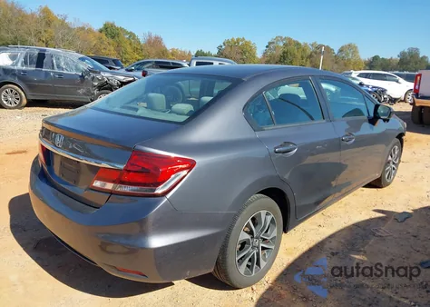 2014 Honda Civic Ex z USA, uszkodzony, nr VIN 2HGFB2F8XEH532521